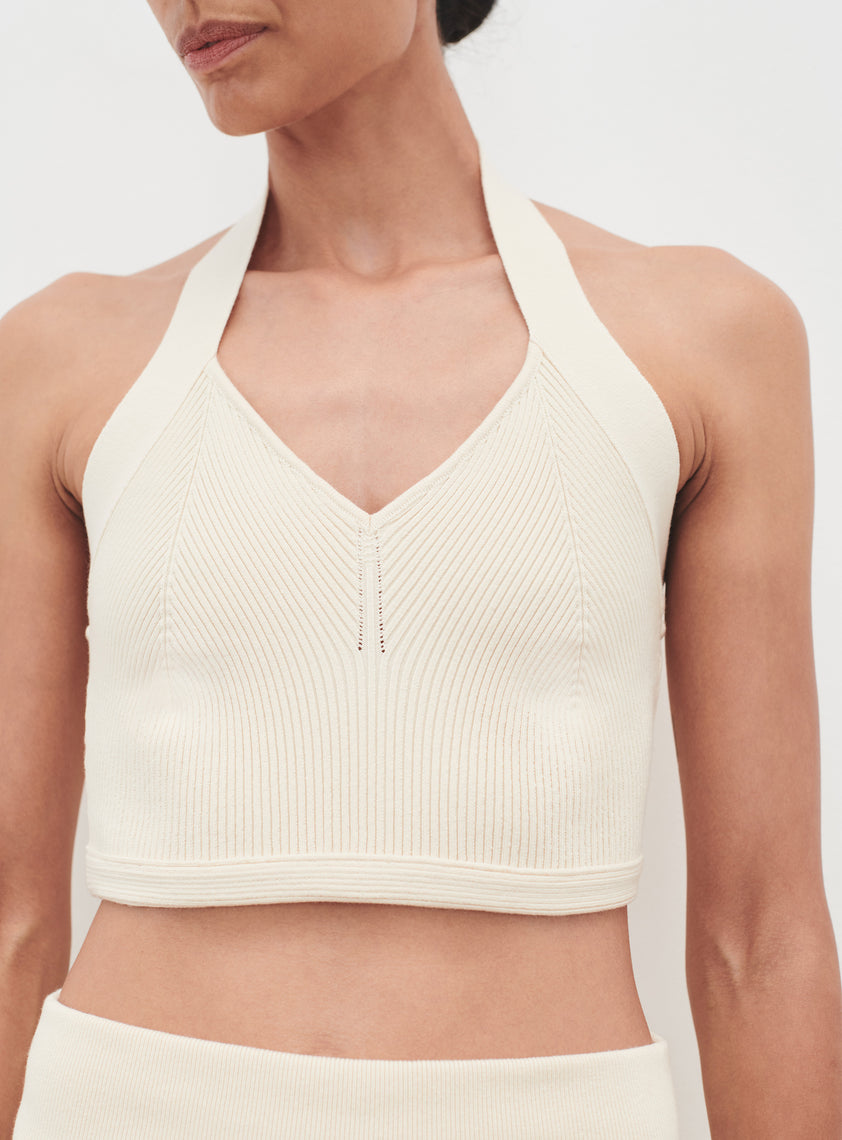 Knit Halter Top